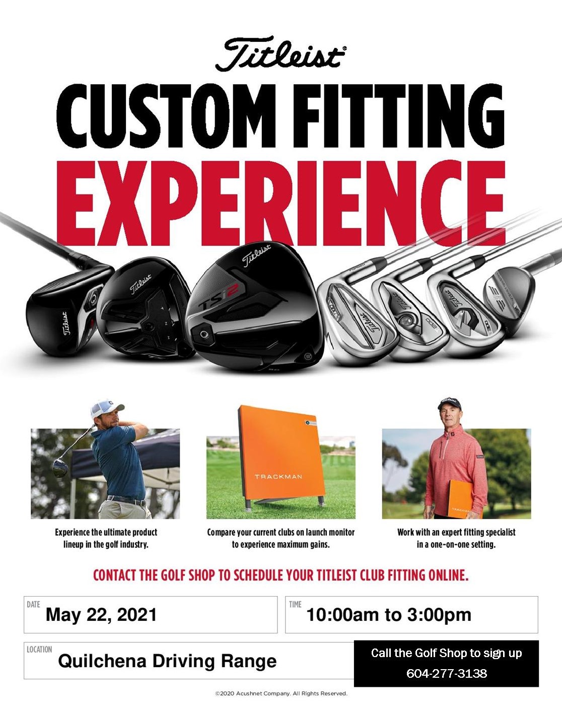 Club Fitting QGolf Club Private Golf Course Quilchena Vancouver